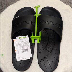 CROCS Women’s Black Slide Sandals